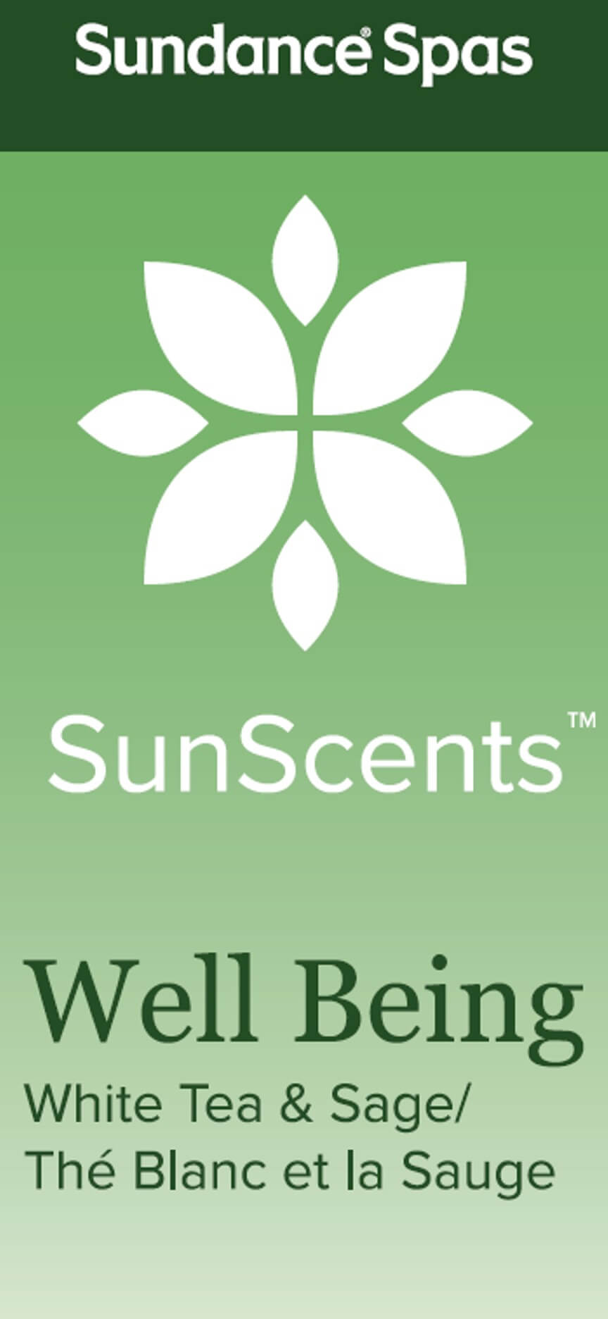Sundance SunScent Well Being (White Tea & Sage) 3-pack
